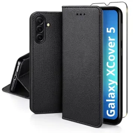 etui-z-klapka-magnet-do-samsung-xcover-5-zamykane-futeral-czarne-szklo-9h