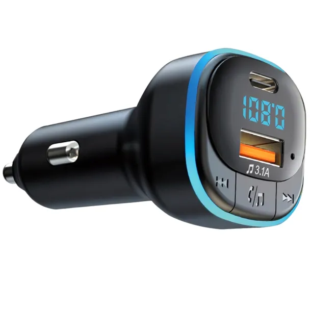 transmiter-samochodowy-fm-bluetooth-ladowarka-samochodowa-usb-usb-c-3-1a-stan-opakowania-oryginalne