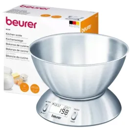 waga-kuchenna-beurer-ks54-duza-miska-z-minutnikiem-ekran-lcd-termometr-stal