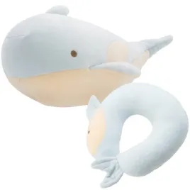 maskotka-pluszak-2w1-rogal-poduszka-podrozna-turystyczna-dziecieca-delfin