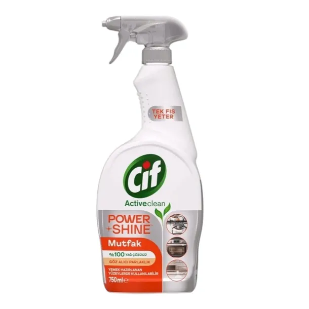 Cif Power & Shine Kuchnia spray odtłuszczacz 750 ml do kuchni skuteczny