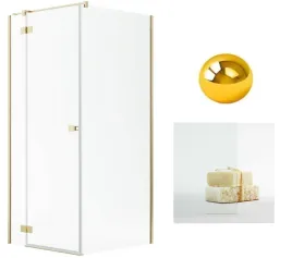 kabina-radaway-essenza-gold-kdj-120x120x200-przejrzysta-zlota