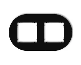 12mrto-2-ramka-uniwersalna-podwojna-okragla-z-tworzywa-mini-czarny-mat