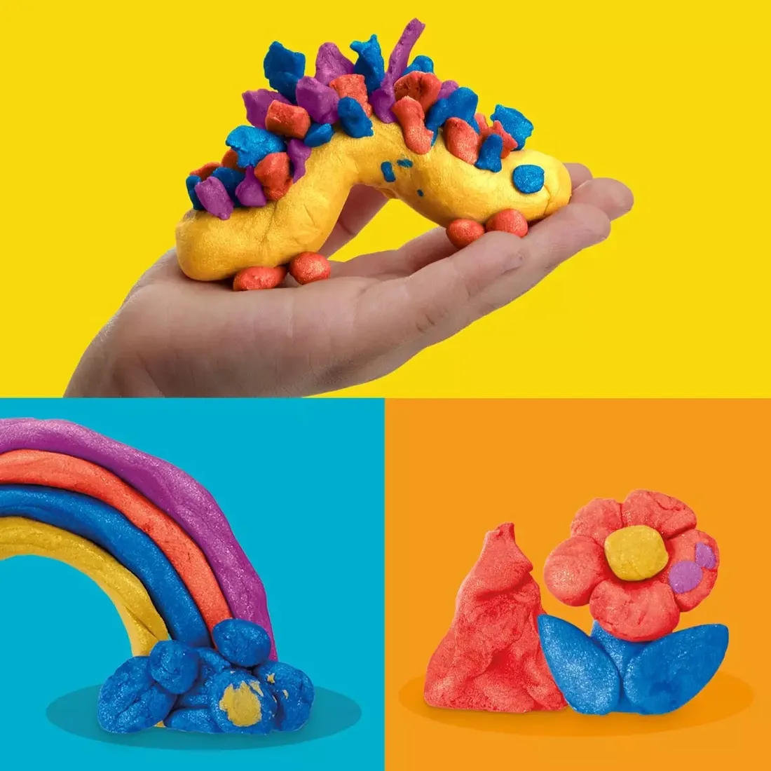 play-doh-4-metaliczne-kolory-masy-stan-nowy