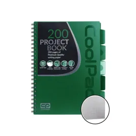 kolonotatnik-a4-100-kartek-patio-coolpack-5-zakladek-zielony