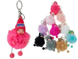 brelok-do-kluczy-spiacy-bobas-lalka-niemowlak-miekki-pompon-karabinczyk