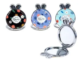 lusterko-kieszonkowe-dwustronne-do-torebki-kroliczek-kwiaty-prezent