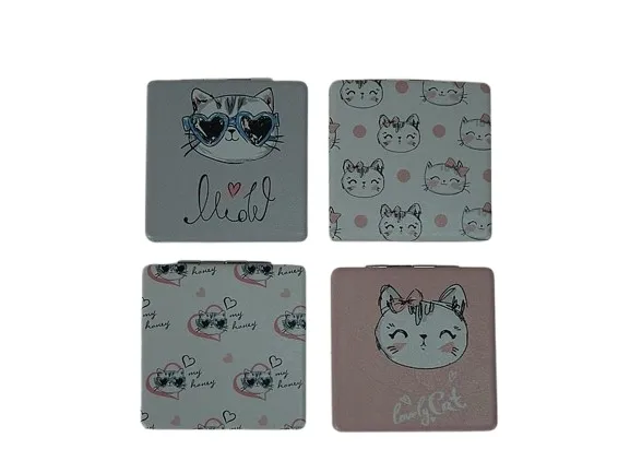 lusterko-kieszonkowe-dwustronne-kotek-stan-nowy