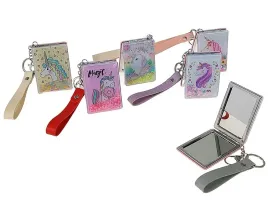 lusterko-jednorozec-karabinczyk-kieszonkowe-dwustronne-do-torebki-brelok