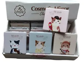 lusterko-kieszonkowe-do-torebki-dwustronne-kotek