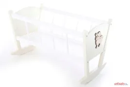 drewniana-kolyska-dla-lalek-posciel-materac-kolor-waniliowy