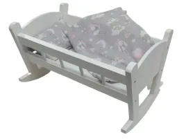 kolyska-duza-drewniana-biala-dla-lalek-posciel