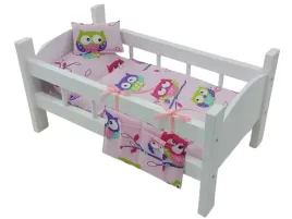 lozeczko-duze-biale-drewniane-dla-lalek-posciel