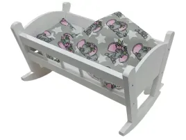 kolyska-drewniana-biala-dla-lalek-posciel-3-el