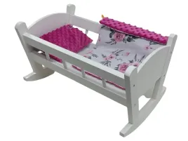 biala-kolyska-dla-lalek-z-posciela-bawelna-minky