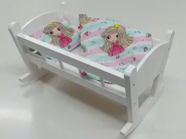 kolyska-drewniana-biala-dla-lalek-nposciel-3-el