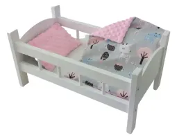 lozeczko-biale-drewniane-dla-lalek-duze-posciel