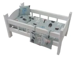 lozeczko-duze-biale-drewniane-dla-lalek-posciel