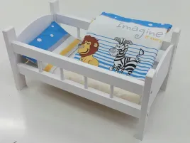 lozeczko-drewniane-biale-dla-lalek-posciel