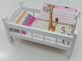 lozeczko-drewniane-biale-dla-lalek-posciel