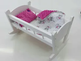 biala-kolyska-dla-lalek-z-posciela-bawelna-minky