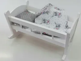 biala-kolyska-dla-lalek-z-posciela-bawelna-minky