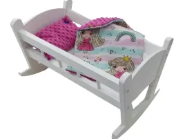 biala-kolyska-dla-lalek-z-posciela-bawelna-minky