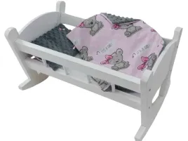 biala-kolyska-dla-lalek-z-posciela-bawelna-minky