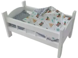 duze-lozeczko-biale-drewniane-dla-lalek-z-posciela