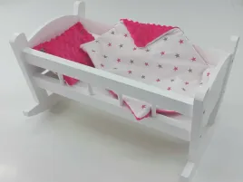 biala-kolyska-dla-lalek-z-posciela-bawelna-minky