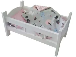 duze-lozeczko-biale-drewniane-dla-lalek-z-posciela