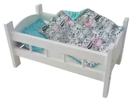 duze-lozeczko-biale-drewniane-dla-lalek-z-posciela