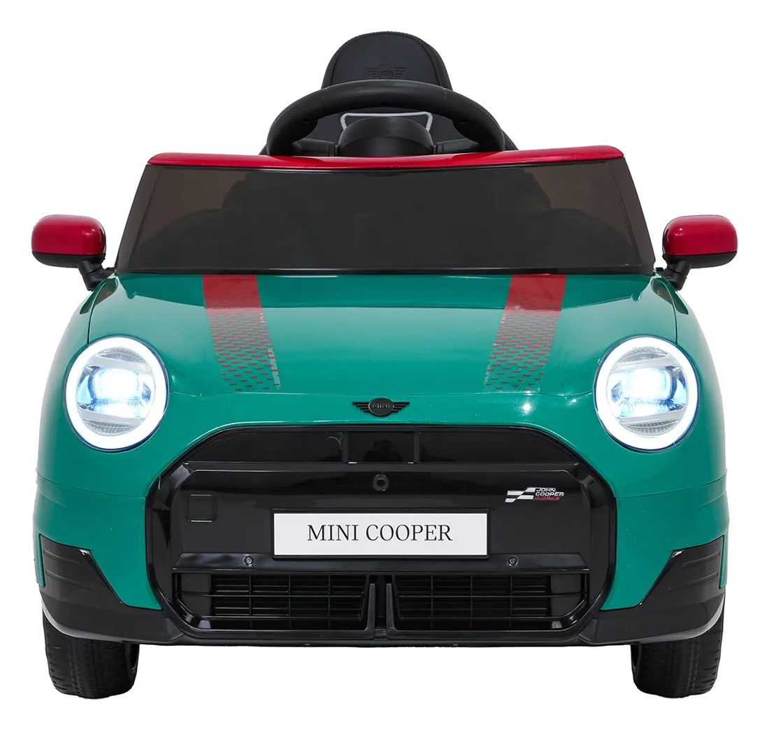 pojazd-mini-cooper-zielony