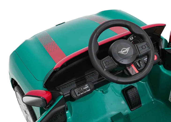 pojazd-mini-cooper-zielony