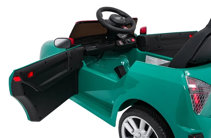 pojazd-mini-cooper-zielony