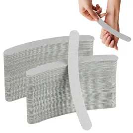 pilnik-do-paznokci-banan-zebra-szary-100-180-zestaw-100-sztuk