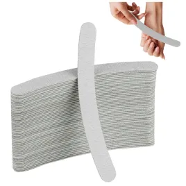 pilnik-do-paznokci-banan-slim-100-180-zebra-szary-zestaw-50szt