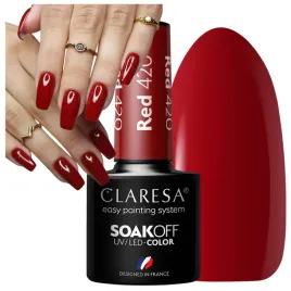 claresa-lakier-hybrydowy-do-paznokci-czerwony-gleboka-czerwien-red-420-5g