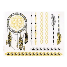 zlote-tatuaze-metaliczne-flash-tatoo-duzy-arkusz