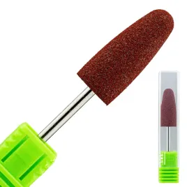 frez-gumowy-do-polerowania-wygladzania-paznokci-brazowy-stozek-zaokraglony