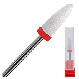 frez-ceramiczny-x21-do-hybrydy-zelu-stozek-sredni-czerwono-bialy