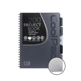 kolonotatnik-a4-100-kartek-patio-coolpack-5-zakladek-szary