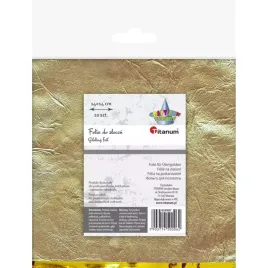 folia-do-zlocen-10-arkuszy-14x14cm-zlota-titanum-craft-fun-series