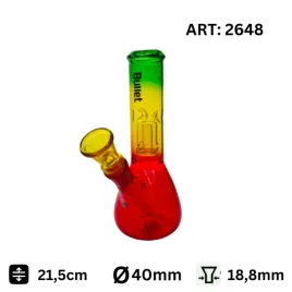 bongo-szklane-bullet-rasta-red-yellow-green-21cm