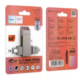 pendrive-hoco-ud15-64-gb-usb-a-usb-c-usb-3-2-stan-nowy