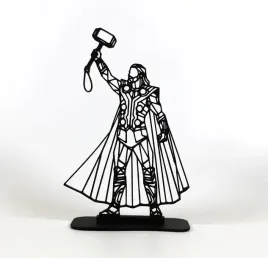 figurka-geometryczna-thor-odinson-marvel-avengers-ozdoba-dekoracja