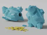skarbonka-figurka-model-blastoise-pokemon-low-poly-druk-3d-stan-nowy