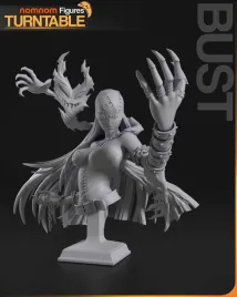 figurka-lady-devimon-z-digimon-popiersie-nomnom-figures-druk-3d-14k-prezent