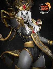 figurka-whitemane-world-of-warcraft-nomnom-figures-druk-3d-14k