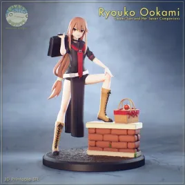 figurka-ryouko-ookami-pikky-prints-druk-3d-anime-prezent